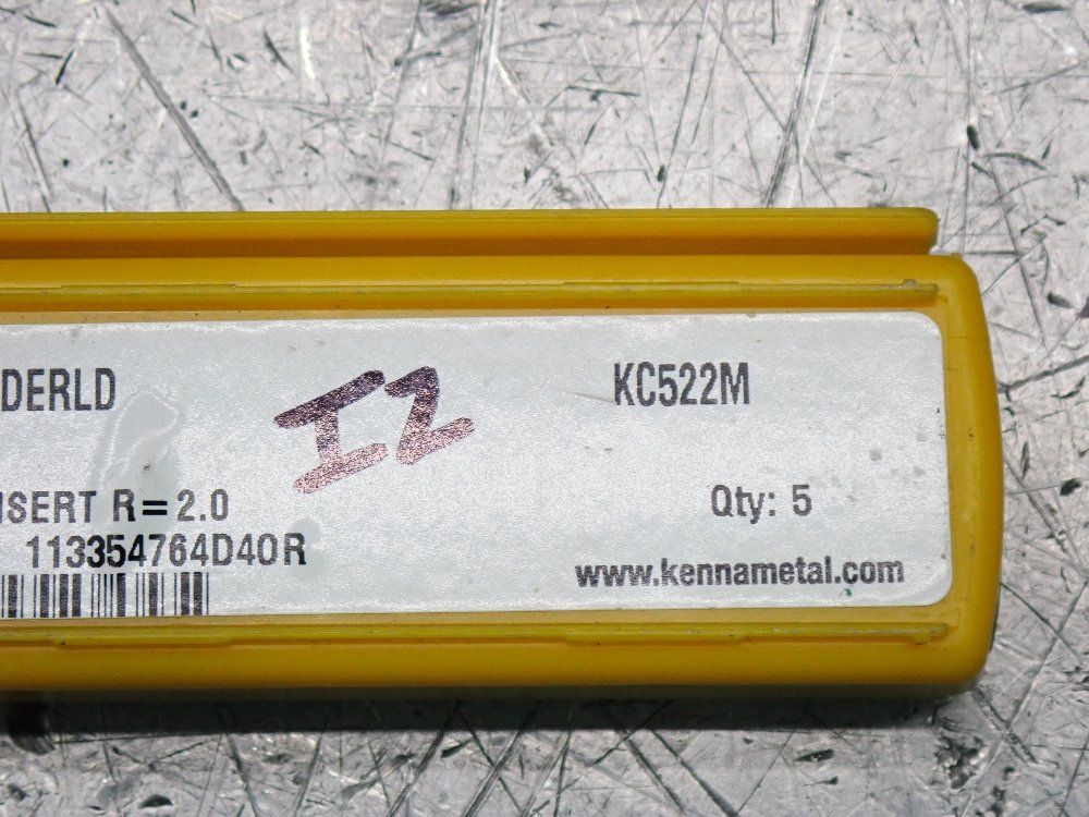 Kennametal Milling Inserts 3 Pkgs - Edct10t320pderld