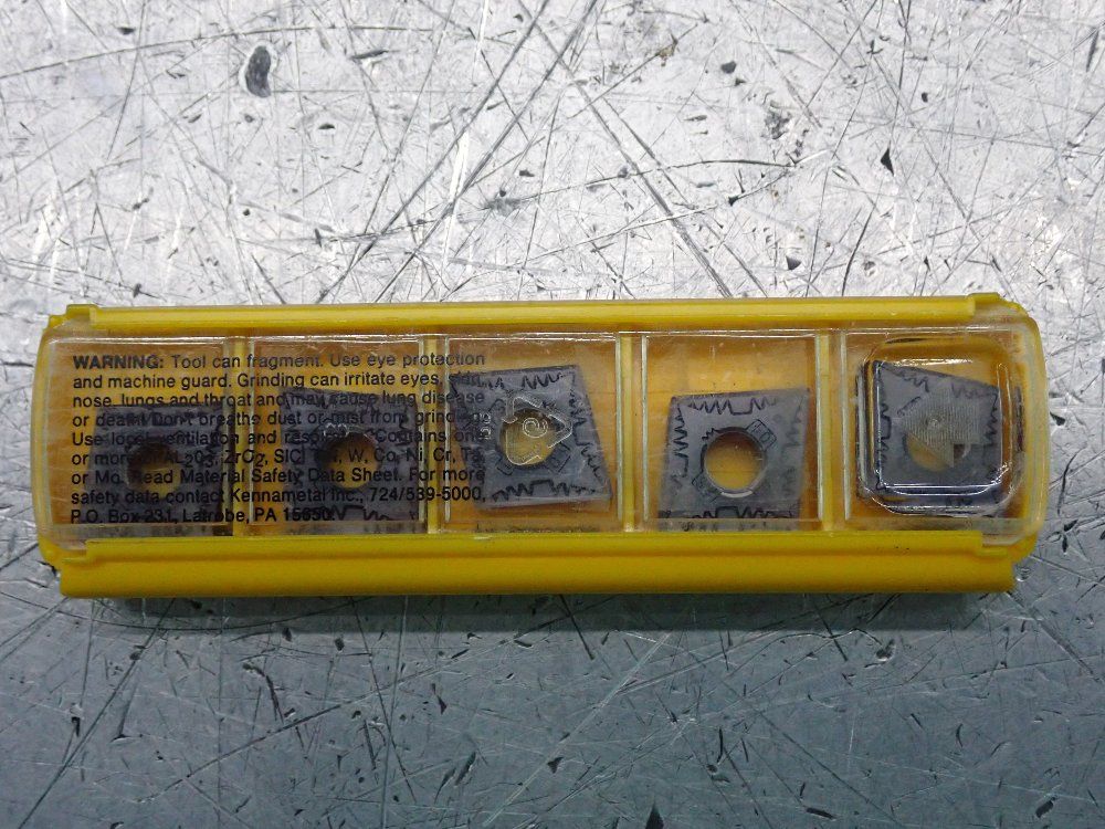 Kennametal Milling Inserts 3 Pkgs - Cngg120404fs