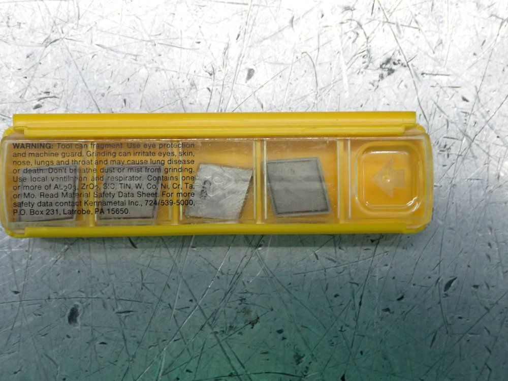 Kennametal Milling Inserts 3 Pkgs - Cpgf422