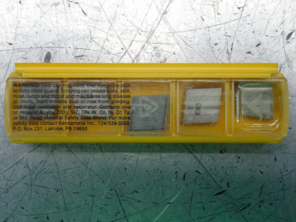 Kennametal Milling Inserts 3 Pkgs - Cpgf422