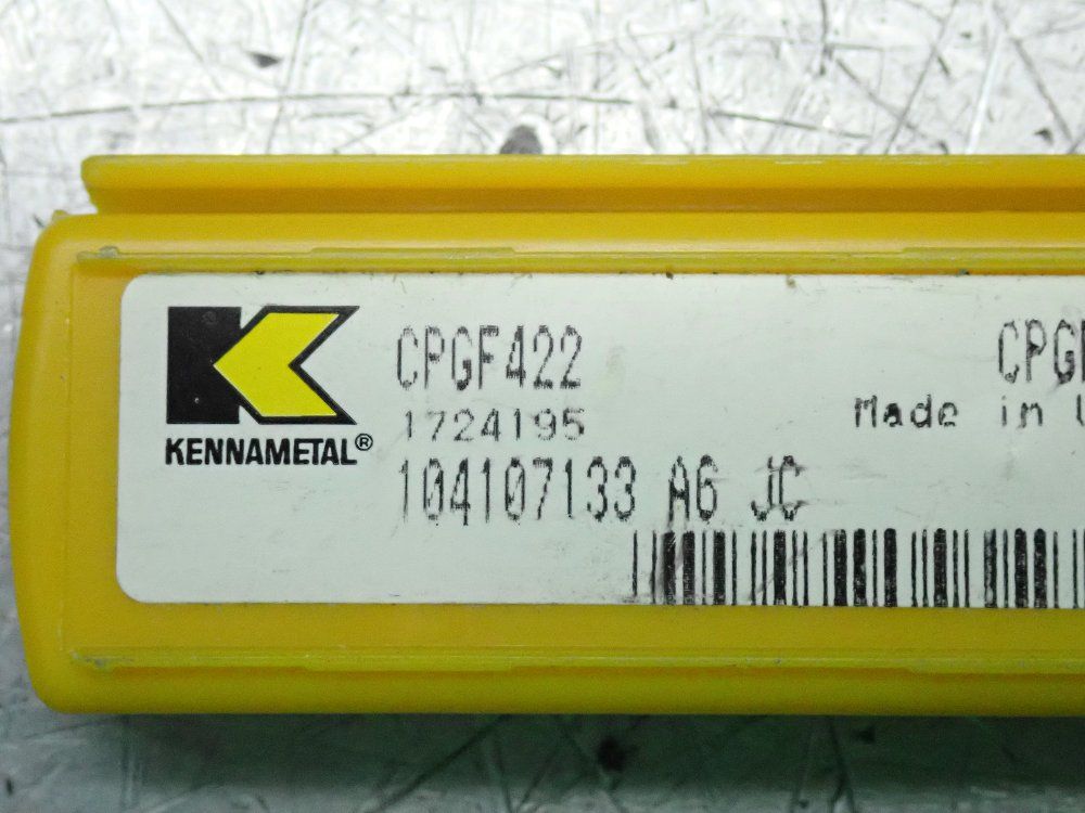 Kennametal Milling Inserts 3 Pkgs - Cpgf422