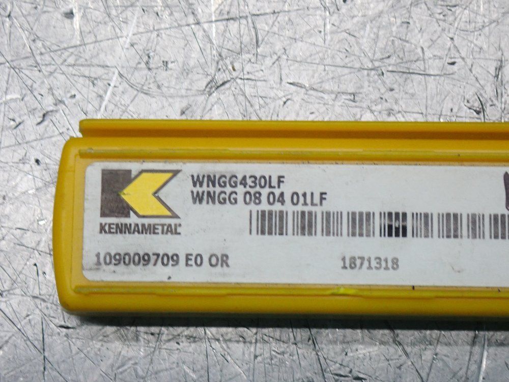 Kennametal Milling Inserts 3 Pkgs - Wngg430lf