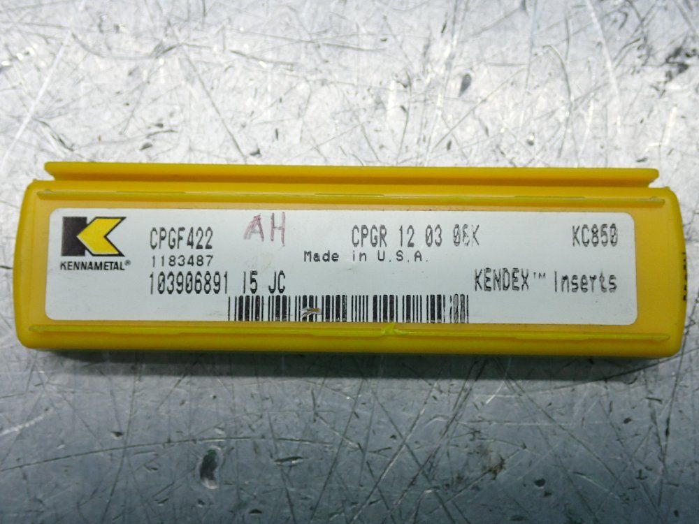 Kennametal Milling Inserts 3 Pkgs - Cpgf422