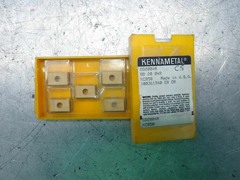 Kennametal Milling Inserts 2 Pkgs - Gd2004r