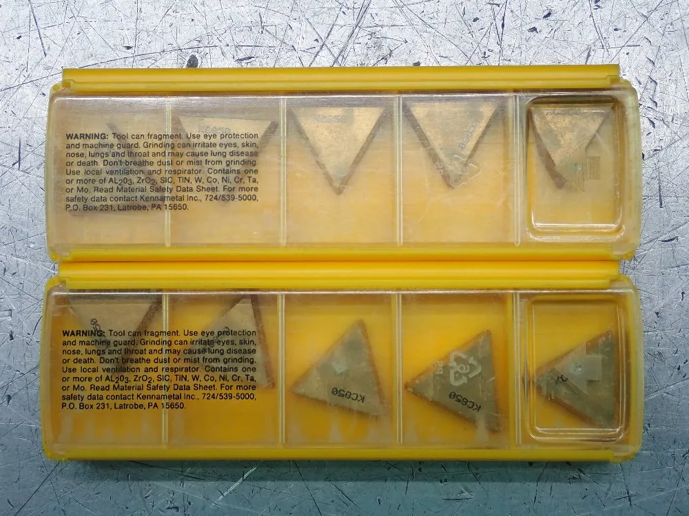 Kennametal Milling Inserts 2 Pkgs - Tpgf432