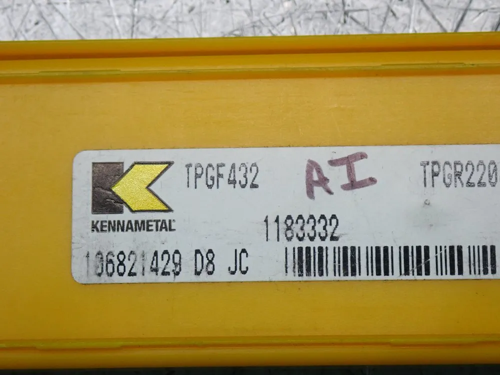 Kennametal Milling Inserts 2 Pkgs - Tpgf432