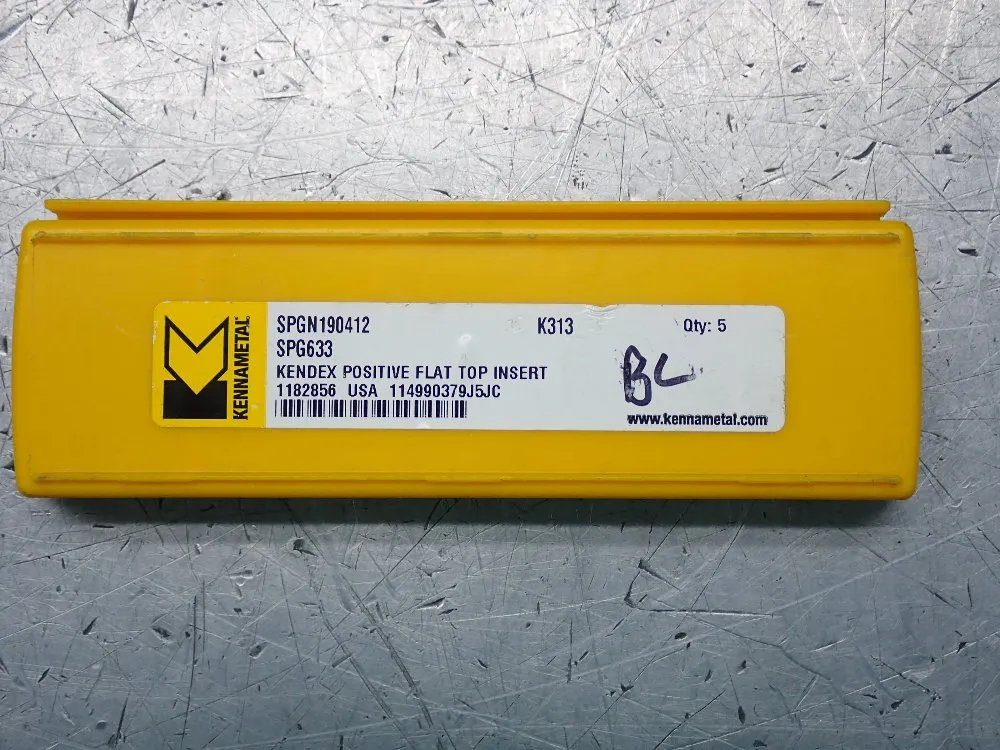 Kennametal Milling Inserts 2 Pkgs - Spgn190412