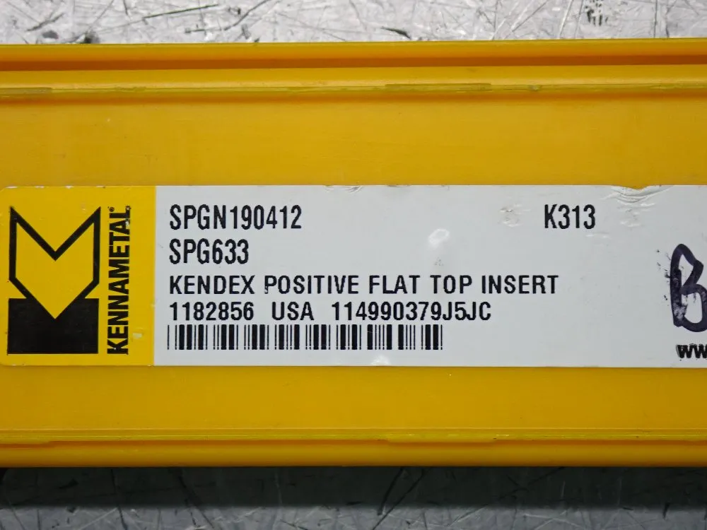 Kennametal Milling Inserts 2 Pkgs - Spgn190412