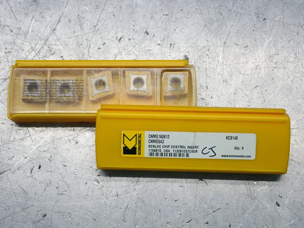 Kennametal Milling Inserts 2 Pkgs - Cnmg160612