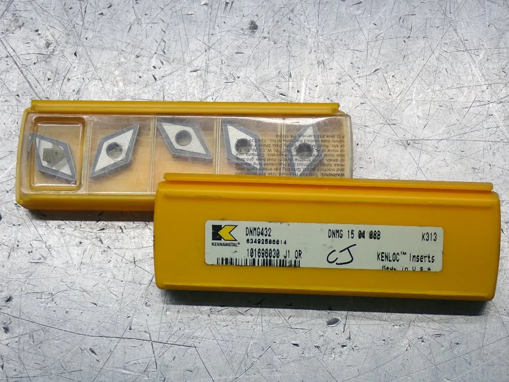 Kennametal Milling Inserts 2 Pkgs - Dnmg432