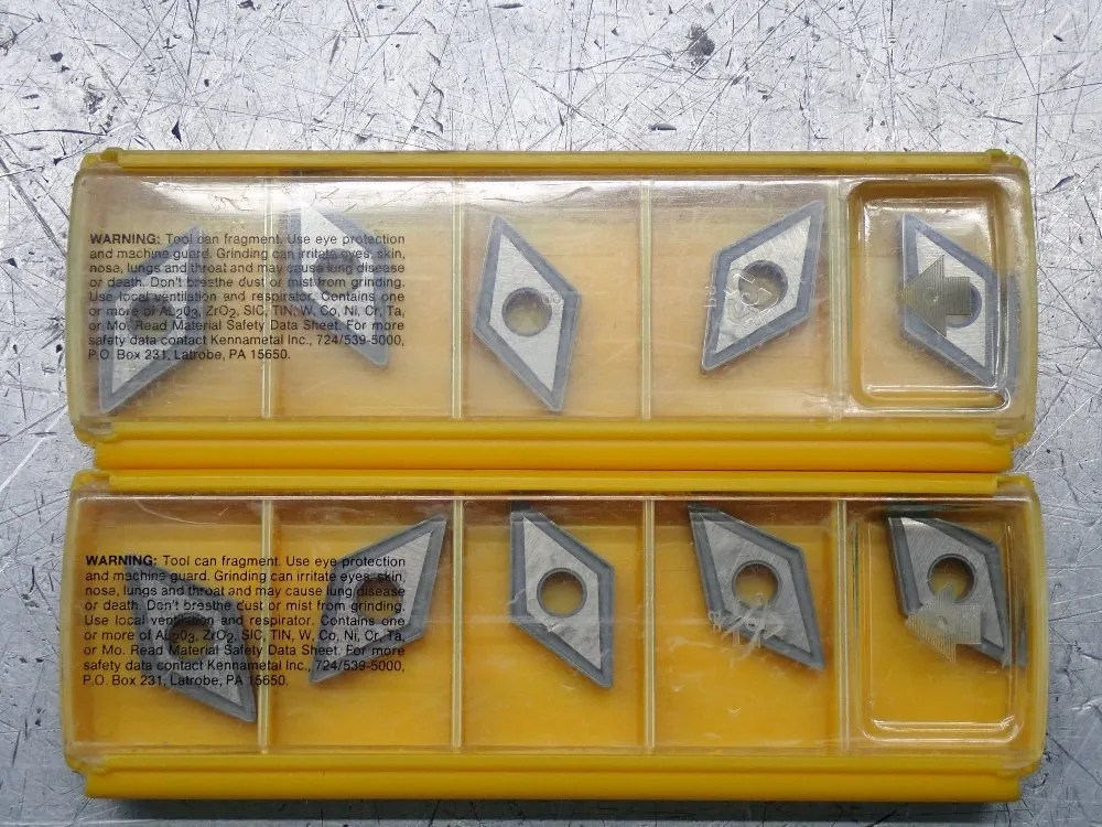 Kennametal Milling Inserts 2 Pkgs - Dnmg432