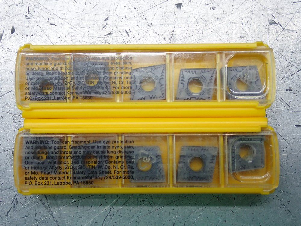 Kennametal Milling Inserts 2 Pkgs - Cngg120408fs