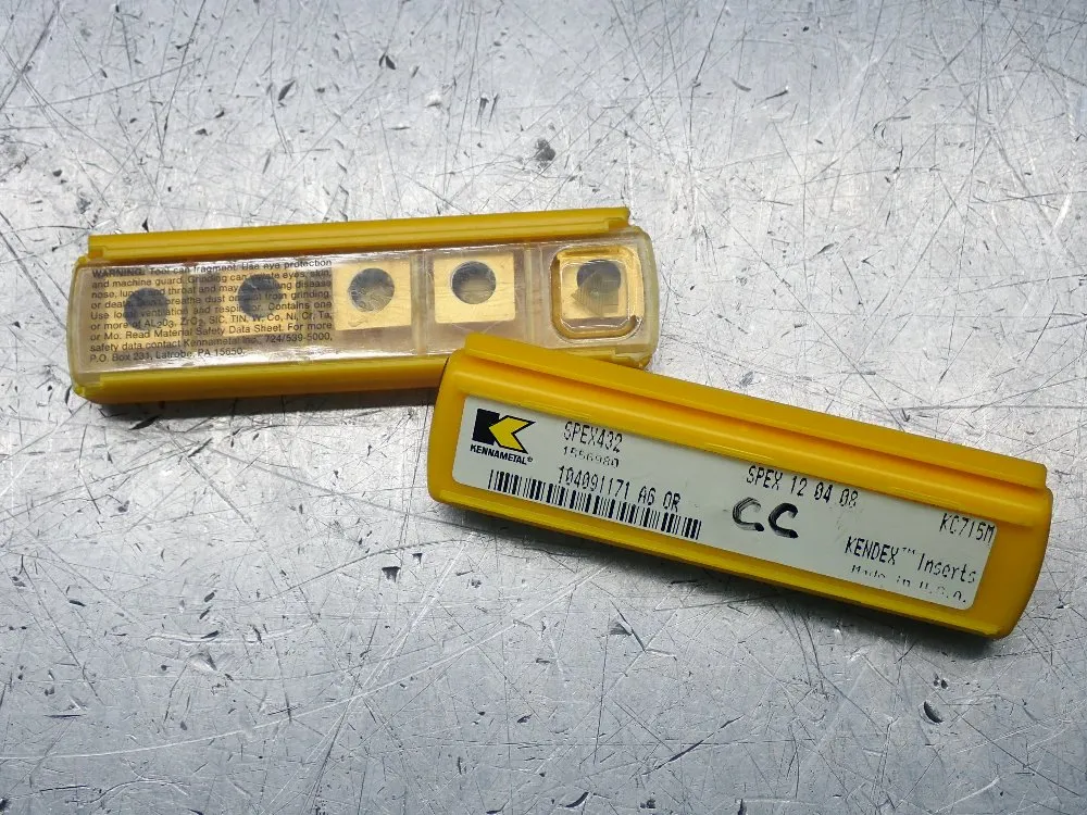 Kennametal Milling Inserts 2 Pkgs - Spex432