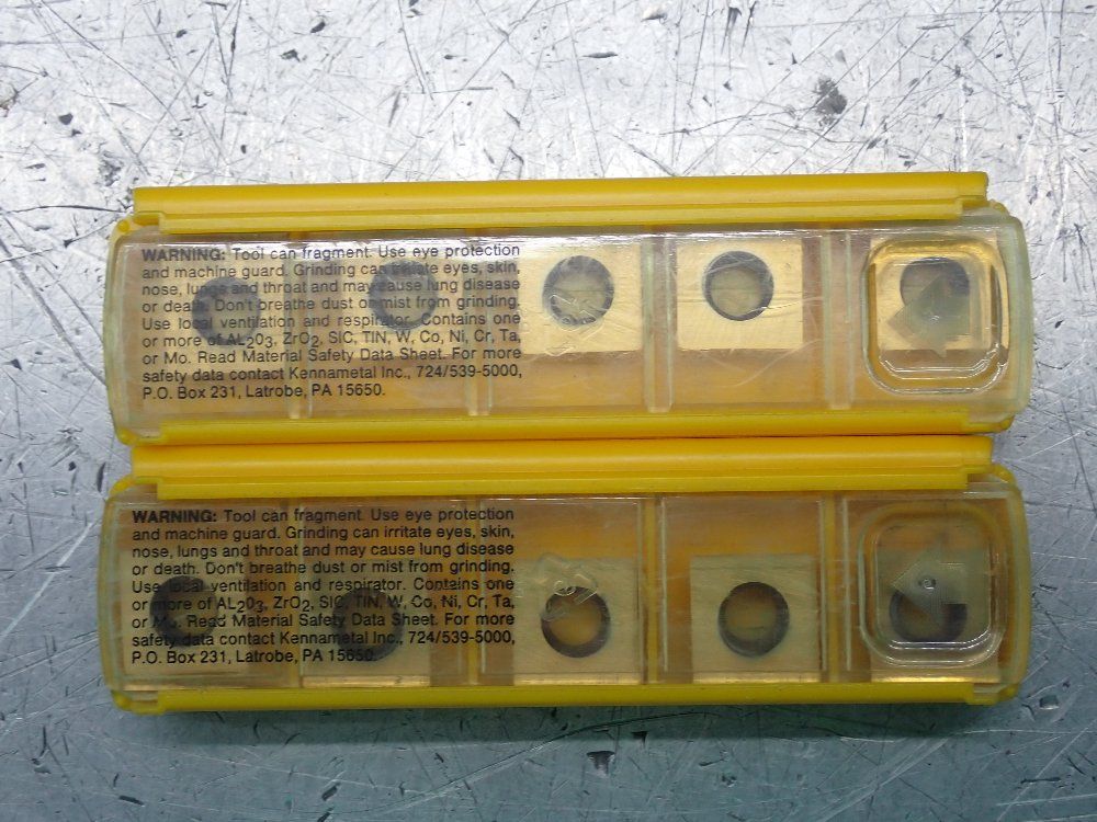 Kennametal Milling Inserts 2 Pkgs - Spex432