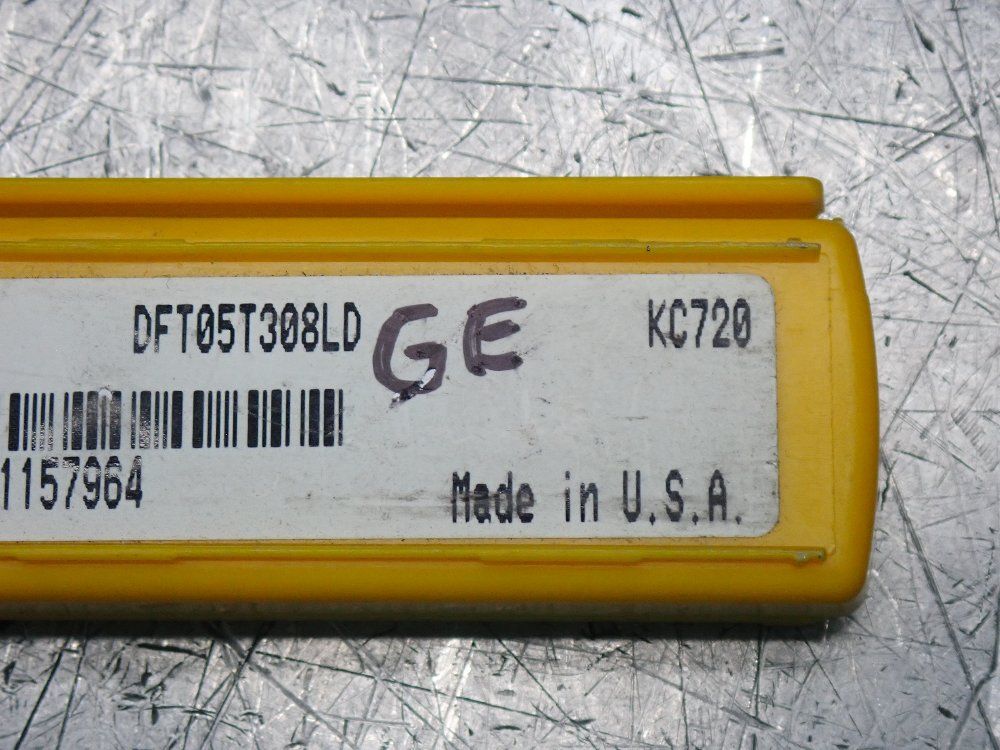 Kennametal Milling Inserts 2 Pkgs - Dft05t308ld