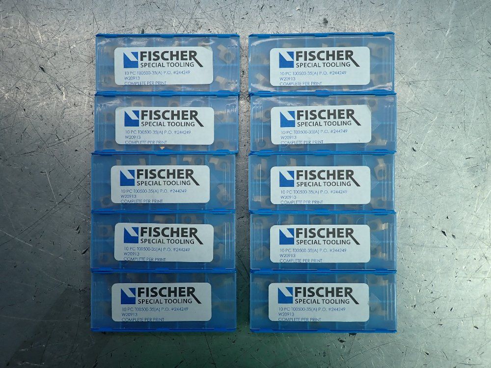 Fischer Special Tooling Milling Inserts 10 Pkgs - T00500-35(a)