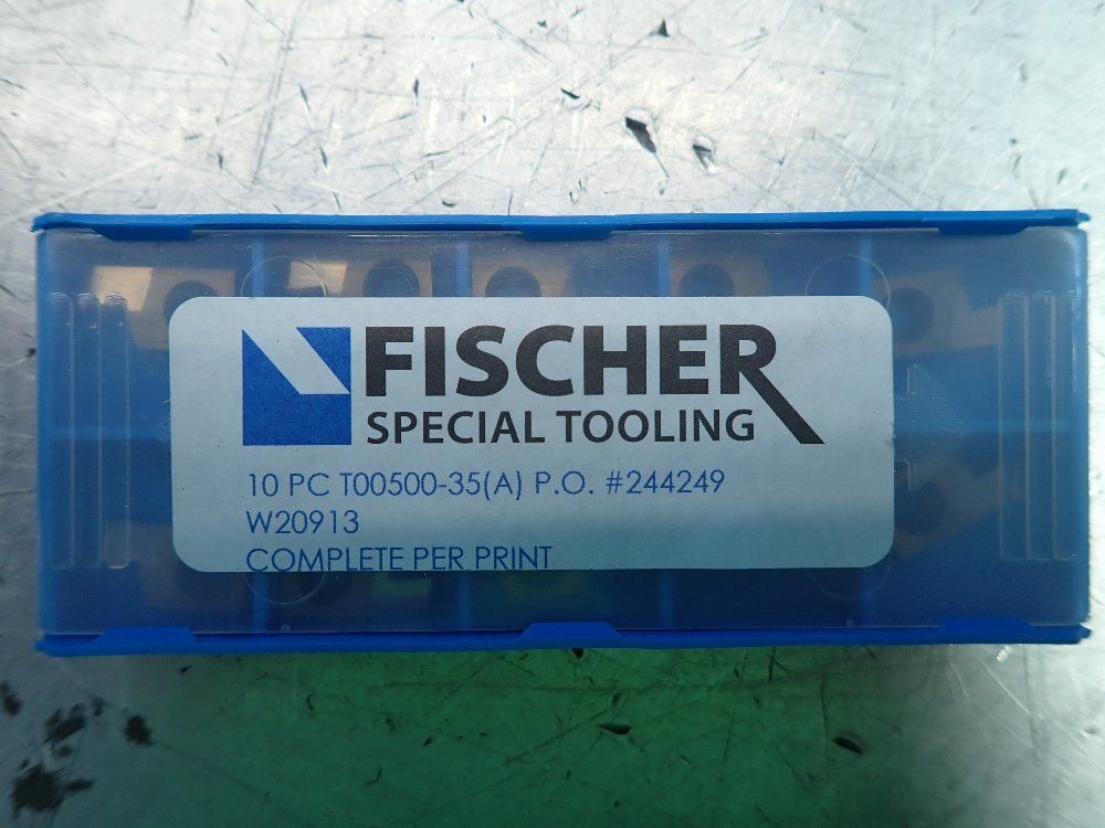 Fischer Special Tooling Milling Inserts 10 Pkgs - T00500-35(a)