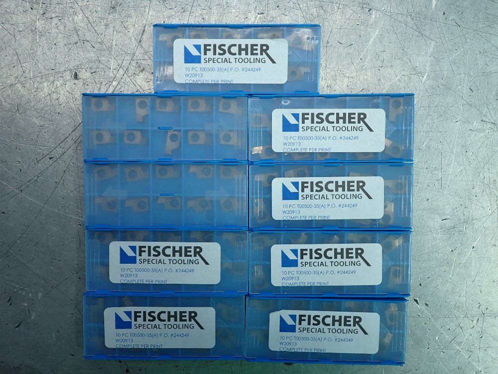 Fischer Special Tooling Milling Inserts 9 Pkgs - T00500-35(a)