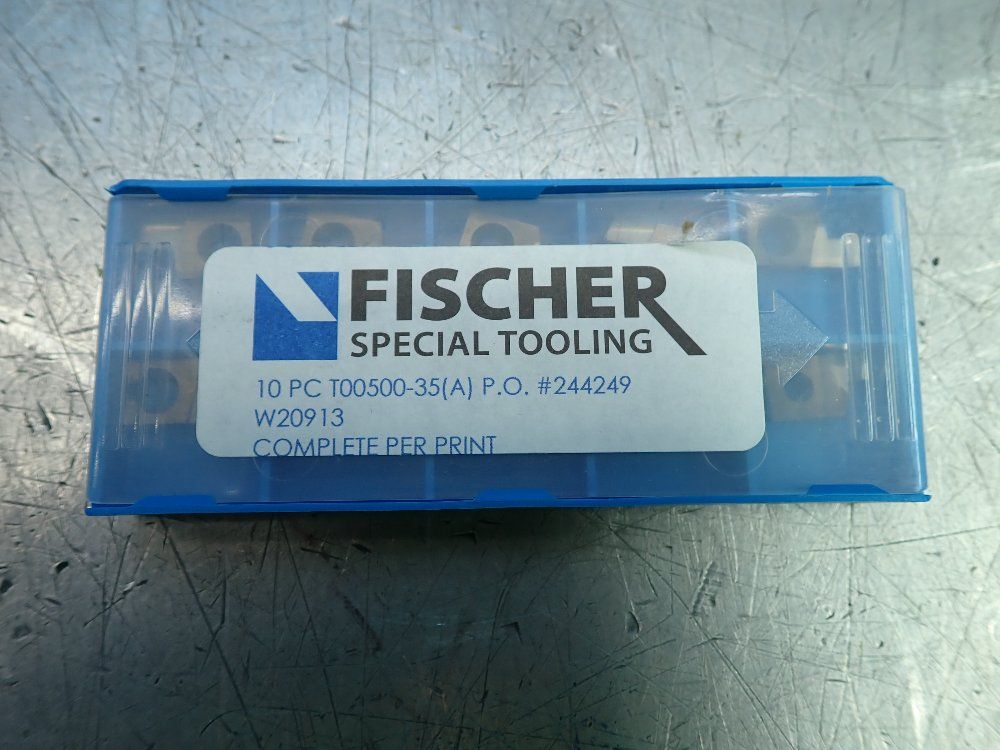 Fischer Special Tooling Milling Inserts 9 Pkgs - T00500-35(a)