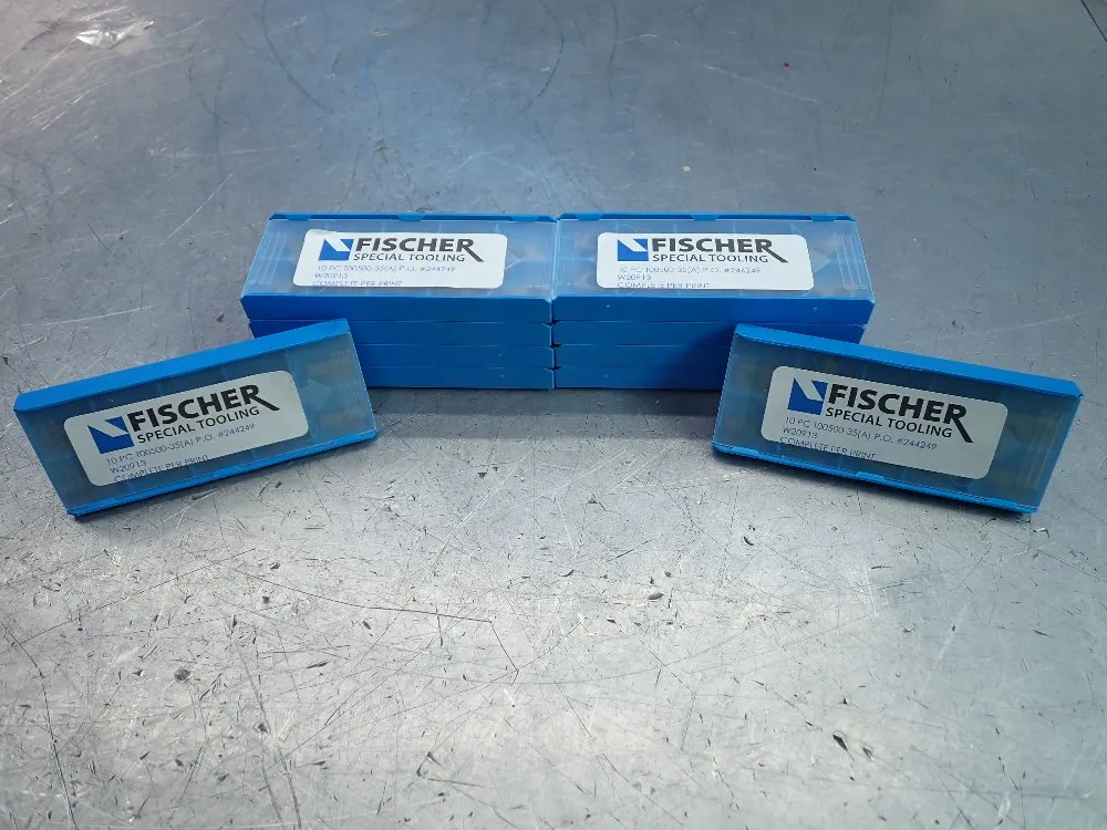 Fischer Special Tooling Milling Inserts 10 Pkgs - T00500-35(a)