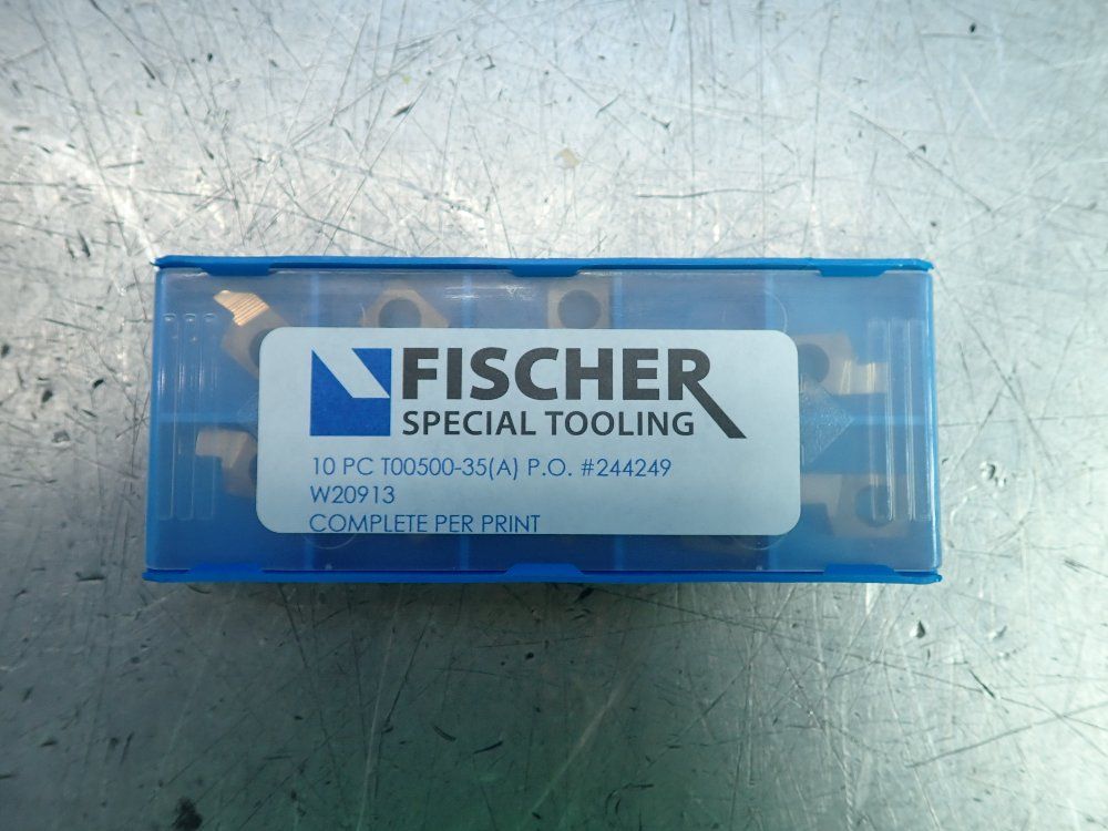 Fischer Special Tooling Milling Inserts 10 Pkgs - T00500-35(a)
