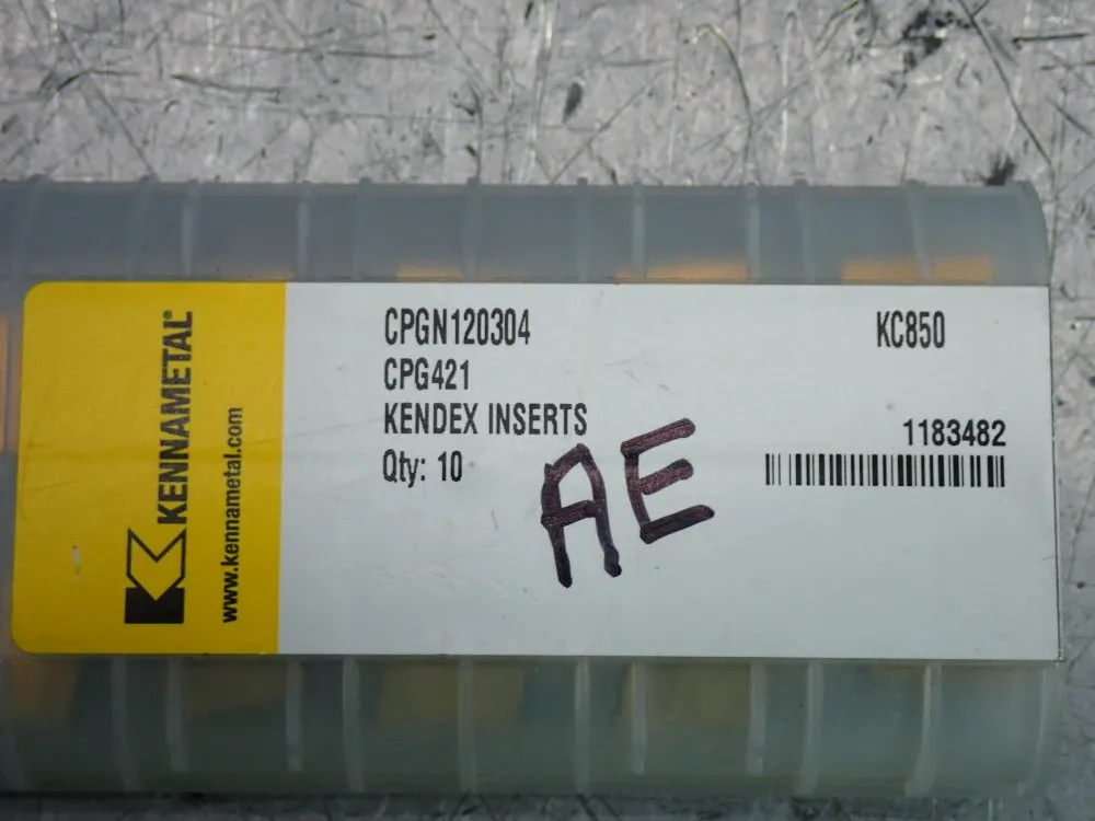 Kennametal Milling Inserts 5 Pkgs - Cpgn120304