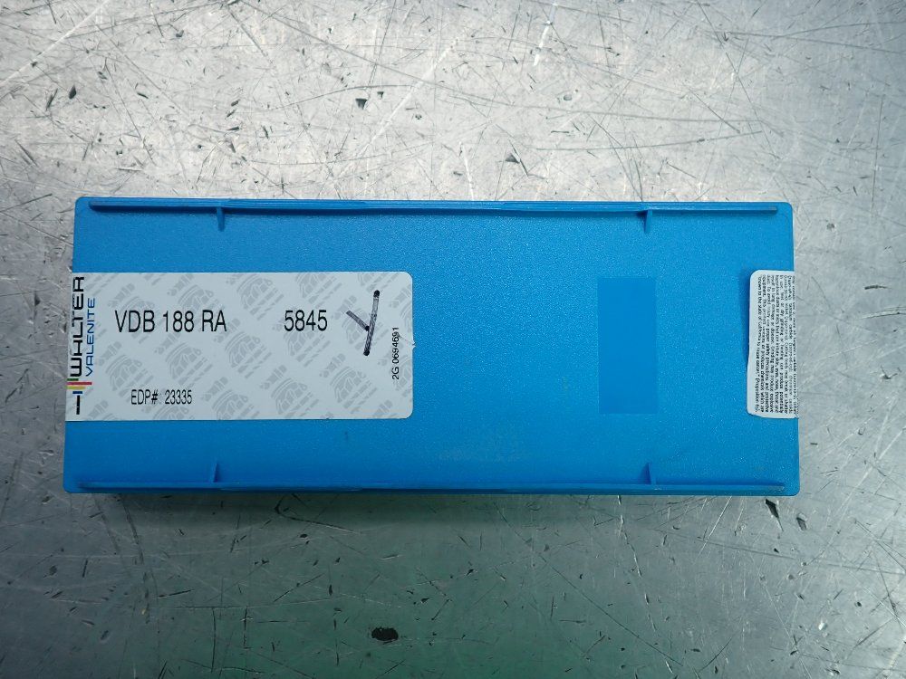 Walter Valenite Milling Inserts 2 Pkgs - Vdb 188 Ra