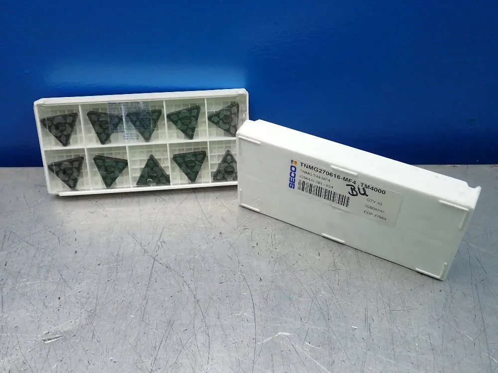 Seco Milling Inserts 2 Pkgs - Tnmg270616-mf4