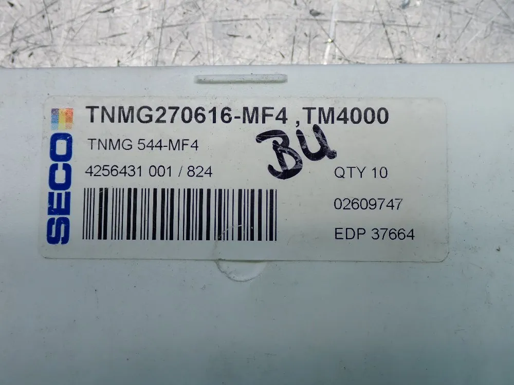 Seco Milling Inserts 2 Pkgs - Tnmg270616-mf4