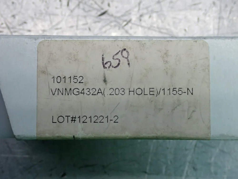 North American Carbide Milling Inserts 3 Pkgs - Vnmg432a