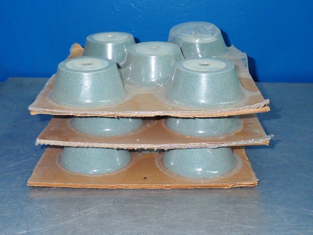 Norton 3/2-1/4x1-1/4x3/8 Grinding Wheels 3 Pkgs - 39c100-ivk