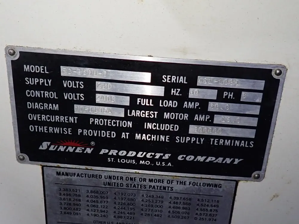 Sunnen Products Company Hone - Ec-3500-d