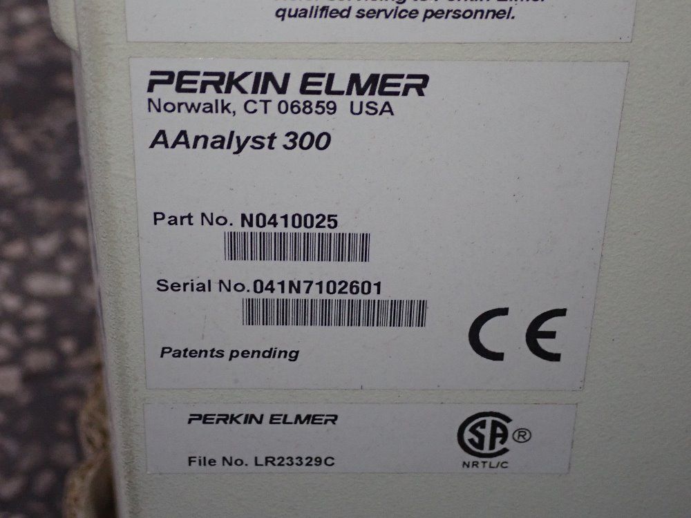 Perkin Elmer Analyzer
