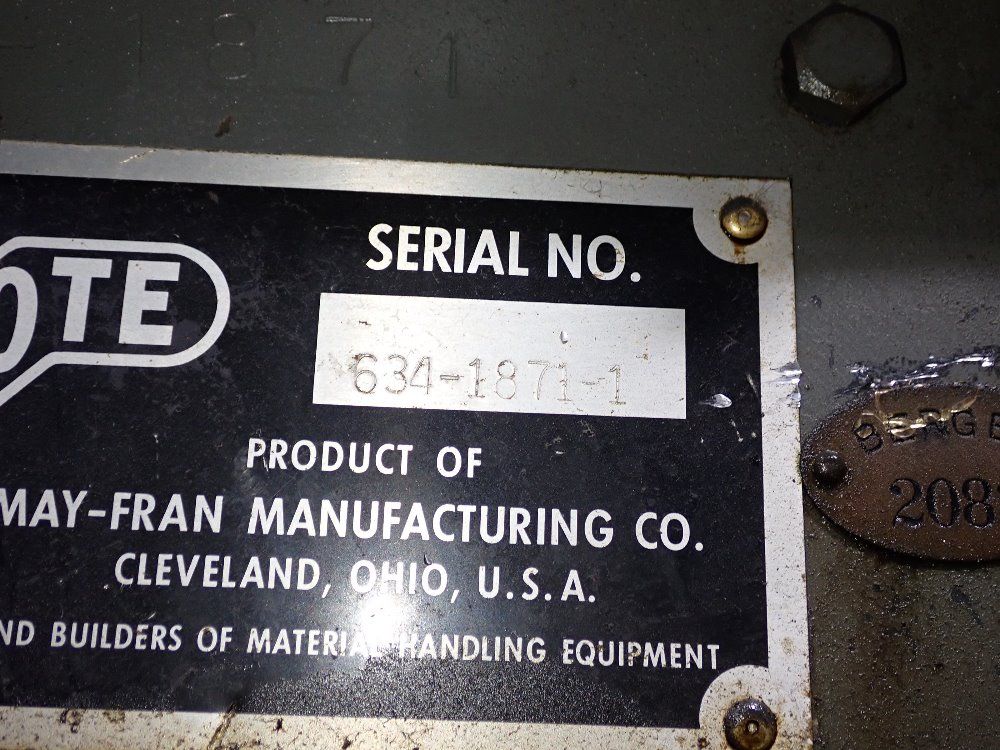 May Fran Chip Conveyor