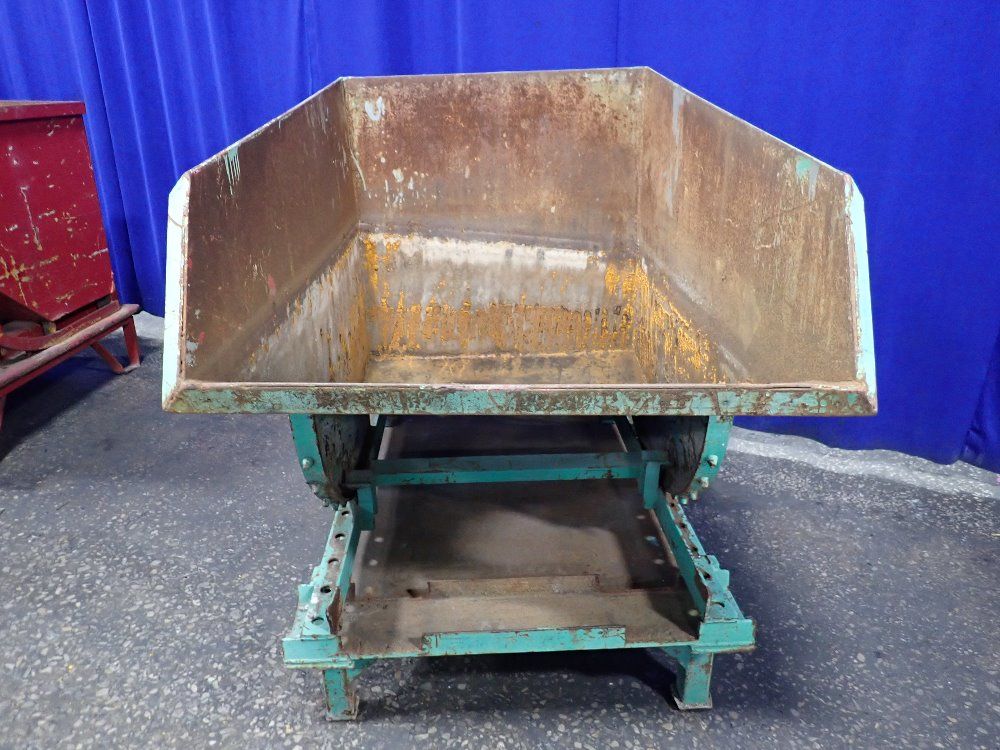 59" X 36" X 36" Self Dumping Hopper