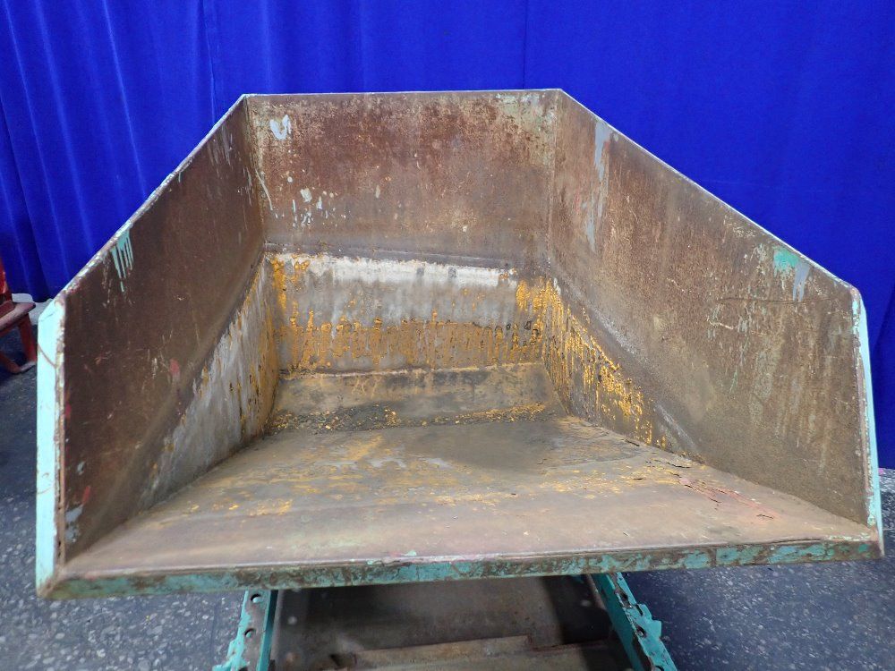 59" X 36" X 36" Self Dumping Hopper