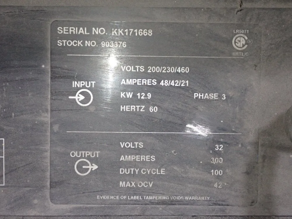 Miller 300 Amp Welder - Deltaweld 302