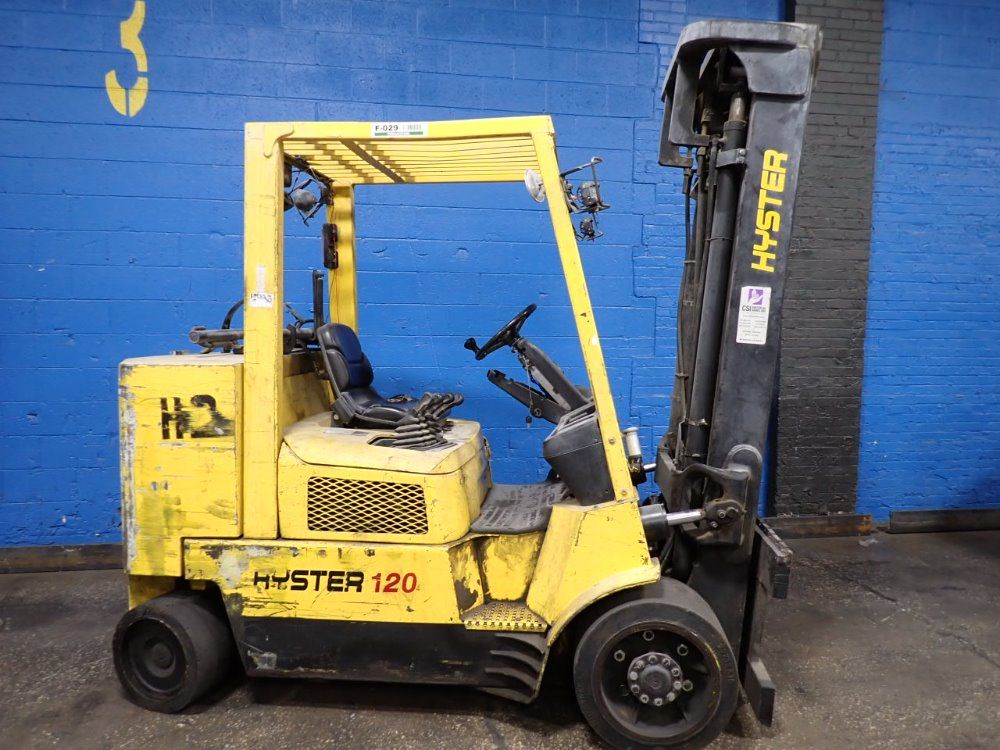 Hyster 12000 Lbs Propane Forklift - S120xms-prs