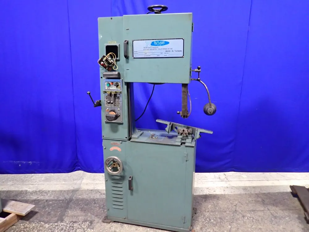 Rutland Tool & Supply Co 18" Vertical Bandsaw