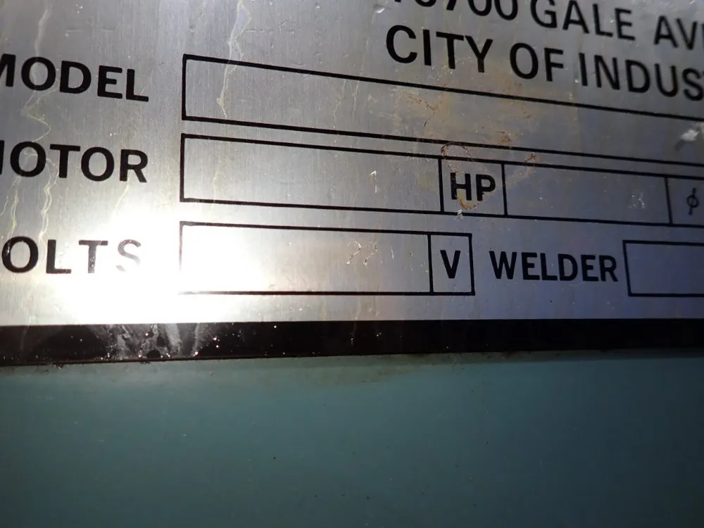 Rutland Tool & Supply Co 18" Vertical Bandsaw