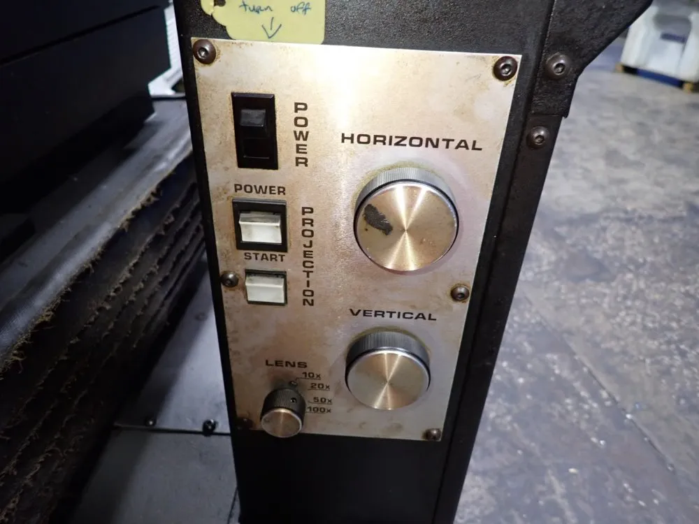 Federal 15" Optical Comparator - Vp15