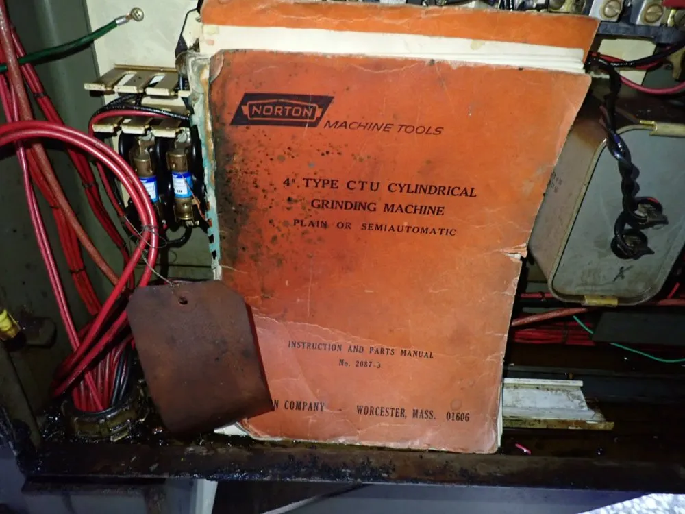 Norton 13"x2 1/2" Cylindrical Grinder - 2087-3