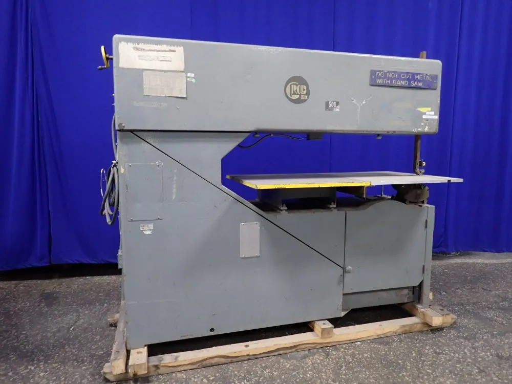 Grob 60 1/2" Throat Vertical Bandsaw - Ns60
