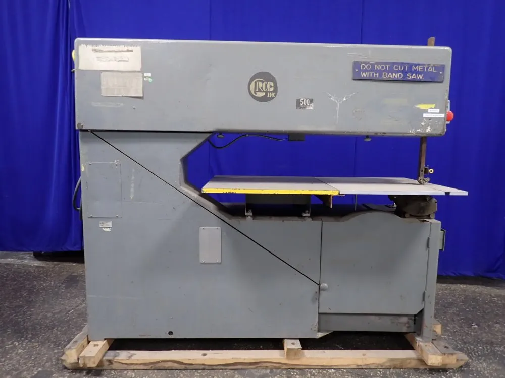 Grob 60 1/2" Throat Vertical Bandsaw - Ns60