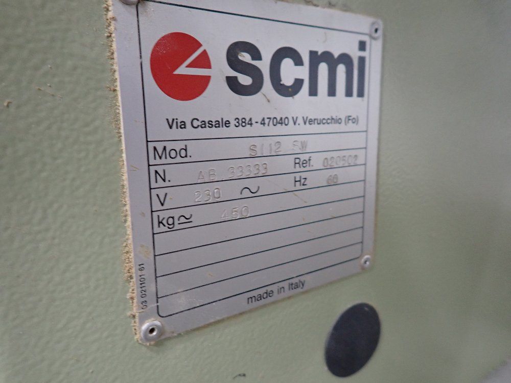 Scmi Sliding Table Saw - Si12 Sw