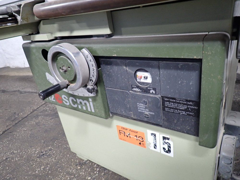Scmi Sliding Table Saw - Si12 Sw