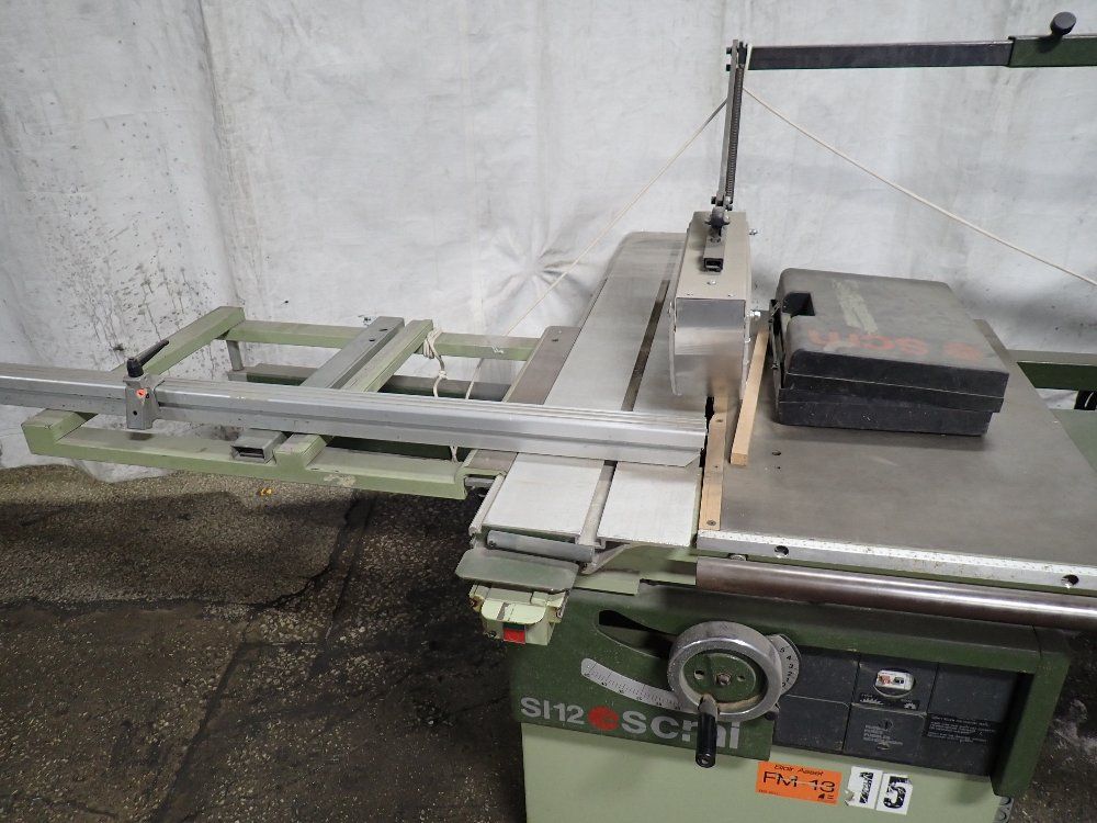 Scmi Sliding Table Saw - Si12 Sw