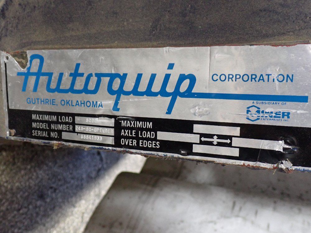Autoquip 8000 Lbs Upender - 248-80npender