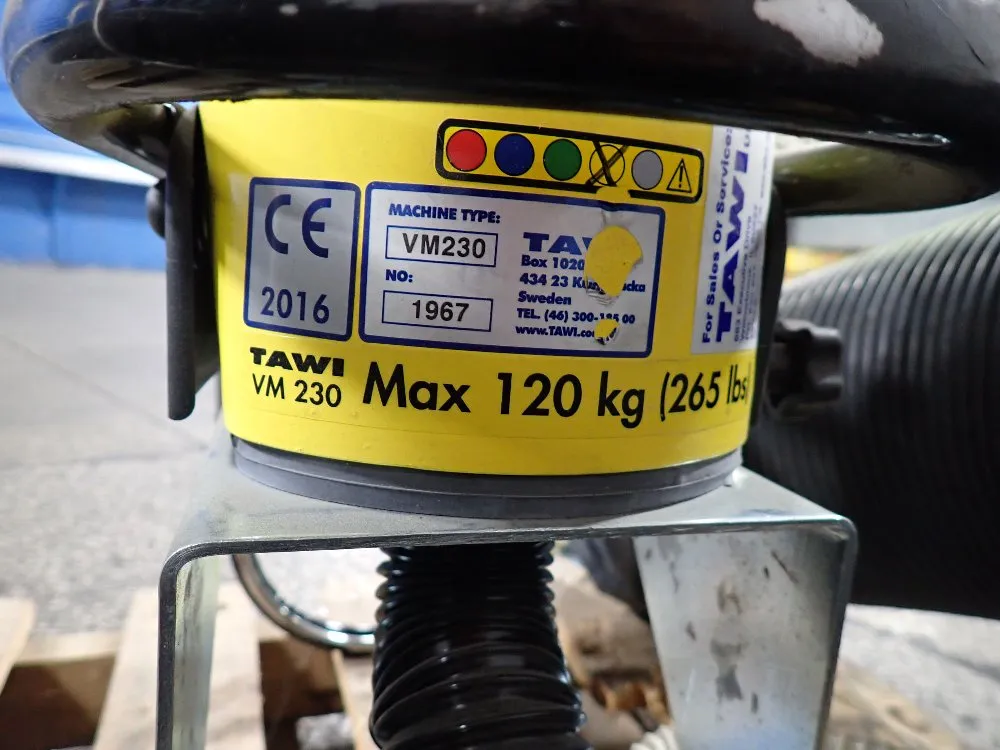Tawi 265 Lbs Vacuum Lifter With Hoses - Vm230