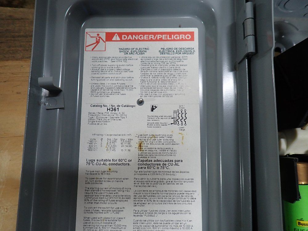 Square D/hoffman Safety Switch